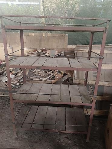 рассрочкк: ПРОДАЮ прочные Стеллажи металл толстый и прочные 2ШТ И 1 ШТ ПОЛНОСТЬЮ — 1