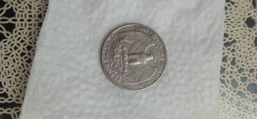 Sikkələr: 25 Sent, 1987 il, Nikel, Vəziyyəti: Yaxşı — 2