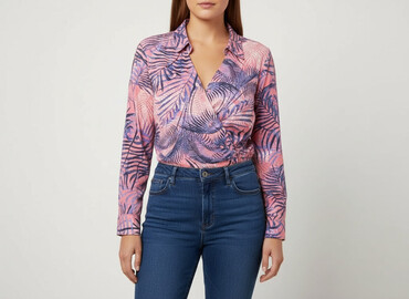 ubrania plus size tanio: M&S Collection, Bluzka damska, rozmiar 3XL