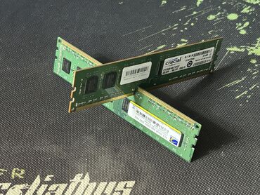 оперативная память для ноутбука: Оперативная память, Б/у, Crucial, 4 ГБ, DDR3, 1600 МГц, Для ПК