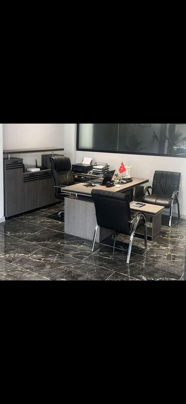 Xəmir yoğuran aparatlar: *Turkiyə istehsalı Ofis mebeli 799₼ təcili satılır* kreslolarda