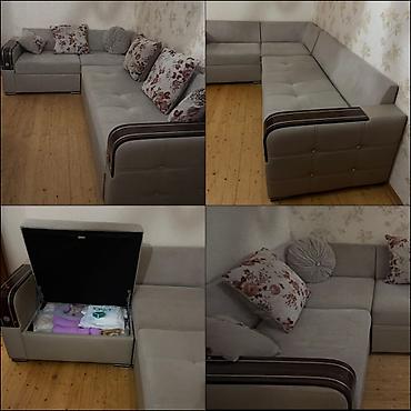Uqul divan – açılan, bazalı künc model - Ölçü: 2.50 x 1.50 m -