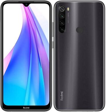 Redmi: Redmi, Redmi Note 8T, Б/у, 32 ГБ, цвет - Серый, 2 SIM