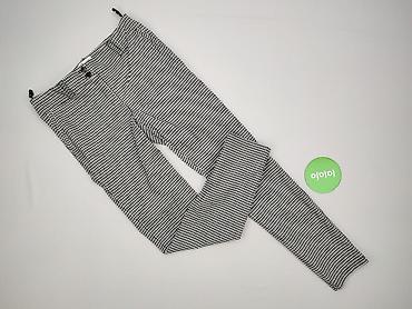 szerokie spodnie pull: Spodnie materiałowe damskie, rozmiar S — 2