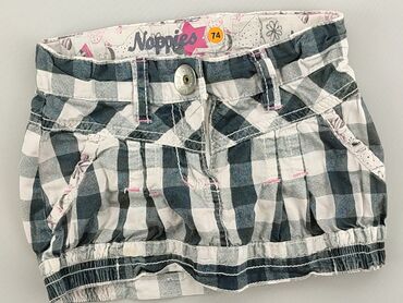 spódniczka szara rozkloszowana: Skirt, Ochnik Kids, 6-9 months, condition - Good