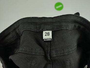 denim boot: M.Sara, Jeansy damskie, rozmiar S — 4