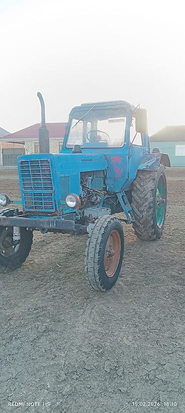 Traktorlar: Traktor “Belarus” (MTZ seriyası) - Rəng: mavi, kabinalı - Arxa — 2