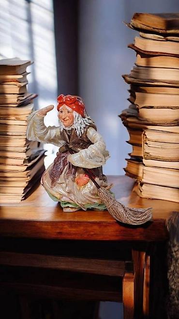 Подарки и сувениры: Баба Яга — подвесная игрушка ручной работы | интерьерный декор — 17