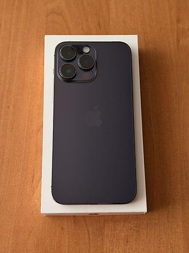 apple macbook pro 13 with retina display: IPhone 14 Pro Max, Б/у, 1 ТБ, Deep Purple, Коробка, 100 % — 3