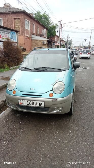 диски литые опель виваро: Daewoo Matiz: 2005 г., 0.8 л, Механика, Бензин, Хэтчбэк