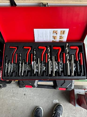 восстановление резьбы: Набор для ремонта резьбы (Thread Repair Set) в металлическом кейсе — 3