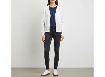 n.every day sweter: H&M Basic, Кардиган жіночий, розмір M