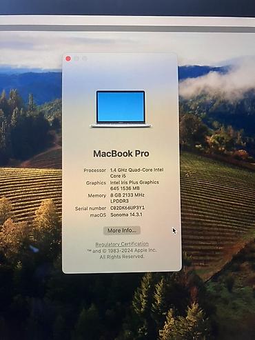 Ноутбуки Apple (MacBook): Для учебы, Б/у, Intel Core i5, ОЗУ, RAM: 8 ГБ — 10