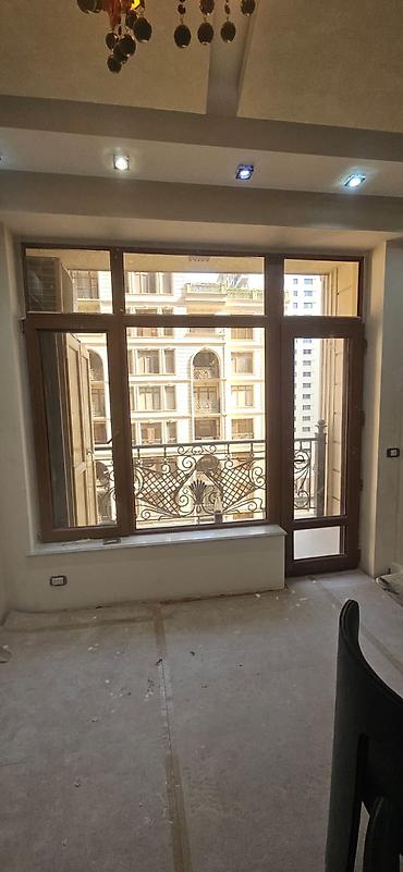 aluminium qapi pencere: Məhsul: Plasdik profil şüşəbənd/qapı–pəncərə sistemi (3 ədəd balkon — 3