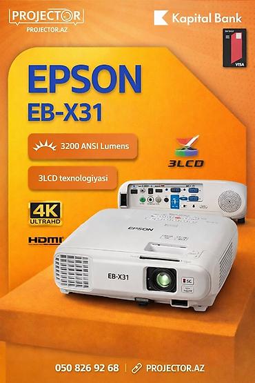İşlənmiş Stasionar Proyektor Epson, Ödənişli çatdırılma