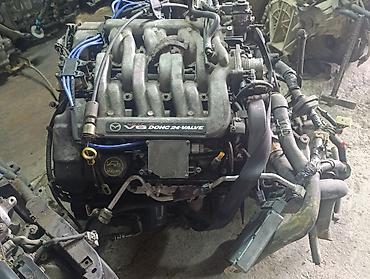 Кыймылдаткыч тетиктери жана чогултулган моторлор: Продаю Двигатель Mazda V6 2.5 MPV (DOHC 24-valve) с навесным - Тип — 3