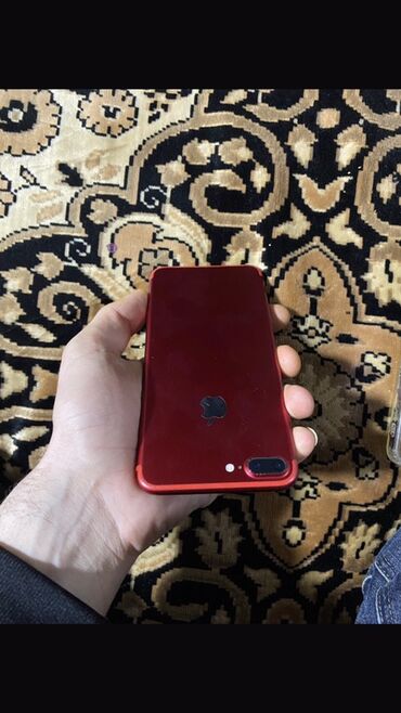Apple iPhone: IPhone 7 Plus, Qırmızı, Qırıq — 2