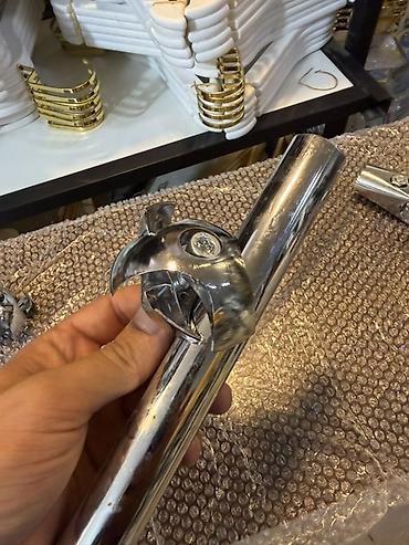 kombi boruları: Xrom örtüklü metal borular və birləşdirici detallar Məhsul təsviri: - — 3