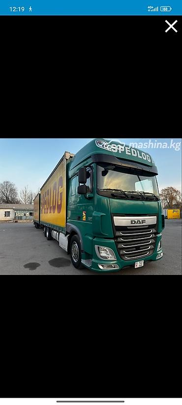 Тягачи: Тягач, DAF, 2016 г., Тентованный — 3