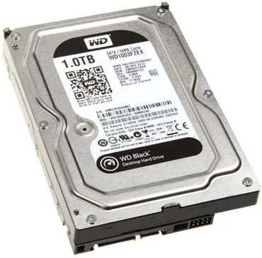 Жесткие диски, переносные винчестеры: Накопитель, Б/у, HDD, 1 ТБ, 3.5", Для ПК