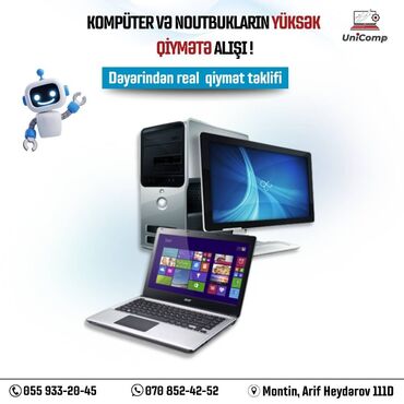 tp link c60 qiymeti: 🔹 Noutbuk və Kompüterlərin Alışı – Yüksək Qiymətə! İstər işlək olsun