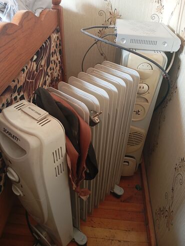 обогреватель масленый: Май менен иштеген жылыткыч Scarlett, Секциялардын саны: 10 жана андан көп, Камтылган желдеткич