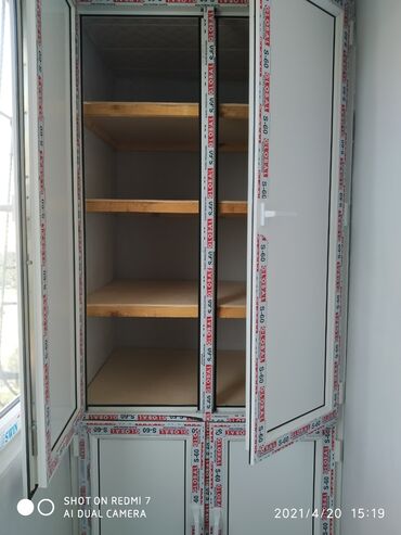 Digər mebel: Plastik şkafların yığılması və quraşdırılması Ağ rəngdə 1 kvadratı 90 — 13