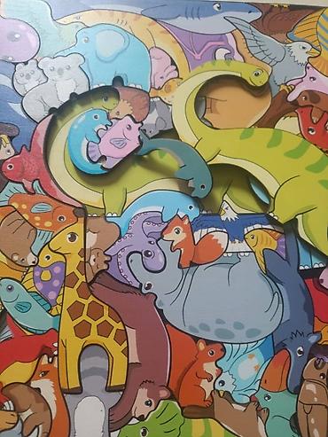 жираф: Пазл-головоломка для детей Animal Paradise (3+) - Яркий пазл с — 6