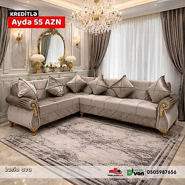 Divanlar: Künc divan, Yeni, Açılan, Bazalı, Parça, Rayonlara çatdırılma — 2