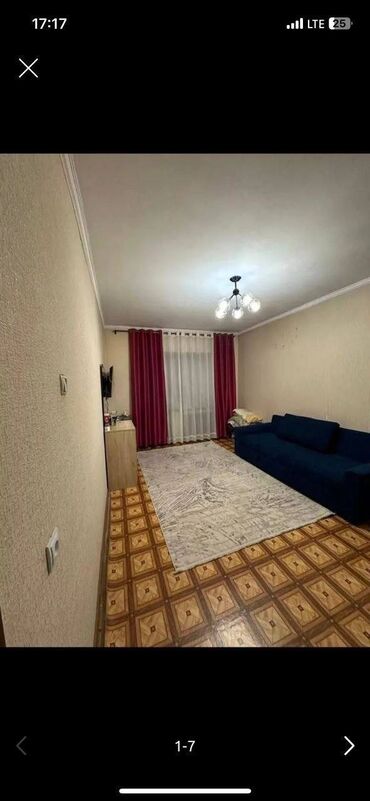 снять квартиру в районе автовокзала: 1 комната, 38 м², 105 серия, 2 этаж, Косметический ремонт