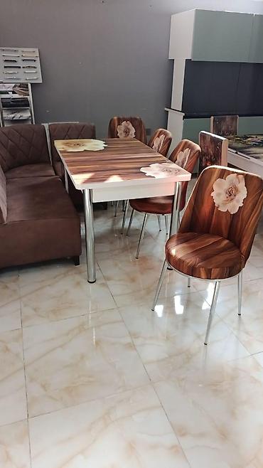 ikea stol: Mətbəx/yemək otağı üçün masa və oturacaq dəsti - Dəst tərkibi: 1 ədəd — 1