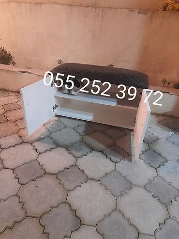 Masa və oturacaq dəstləri: Qonaq otağı üçün, Yeni, Açılmayan, Dördbucaq masa, 10 stul — 16
