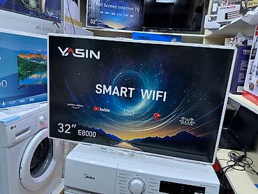 Телевизоры: Телик Телевизоры YASIN 32E8000 smart tv с интернетом youtube 81 см — 6