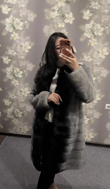Шубы: Шуба, Норка, По колено, L, XL — 9