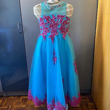 Haljine: Prelepa svecana haljina za male princeze Jednom obucena na par — 6