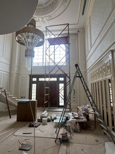 Lesa: 🪜Ayaq altı, Lesa, İskələ (skela) (kazyol) Cтроительные леса — 11