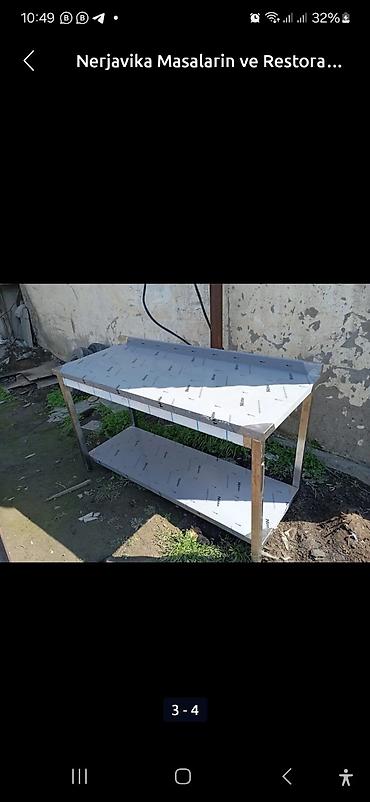 Restoran manqalları: Paslanmayan poladdan peşəkar manqal/kababxana sobası – restoran, kafe — 10