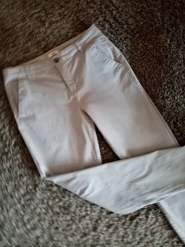 široke pantalone: M (EU 38), Regular rise, Chino