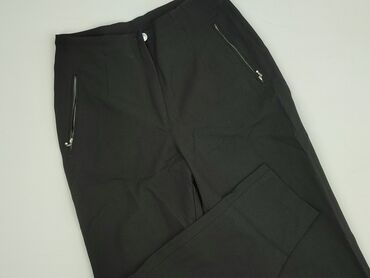 Women: Material trousers for women, size L (EU 40)