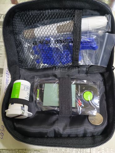 şəkəri ölçən cihaz: Medtest TD-4267 qan qlükozası ölçmə sistemi Komplekt: - TD-4267