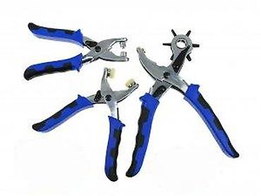 Setovi ručnog alata: Set klješta za perforiranje i ugradnju ringlica/drukera - Komplet — 7