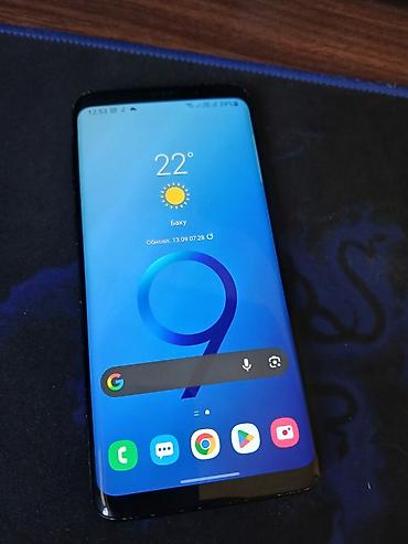 Samsung Galaxy S9, rəng - Qara, Simsiz şarj