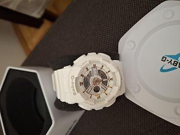 a1 satic: Casio Baby-G ženski sportski sat – bele boje, analogno-digitalni — 5