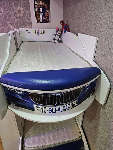 laminat ustasi: Oğlan üçün, İşlənmiş, Çarpayı, Matras ilə, Siyirməsiz, Laminat — 2