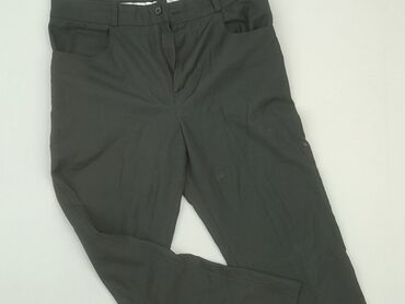 spodnie z futerkiem: Material trousers, 14 years, 164, condition - Very good