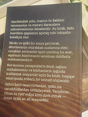 drakula kitabı: Məhsul: “Mərifətullah” kitabı Müəllif: Abdullah Əbu Asya Nəşriyyat — 2