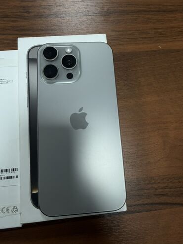 Apple iPhone: IPhone 16 Pro Max, Б/у, 512 ГБ, Natural Titanium, Коробка, 92 % — 10