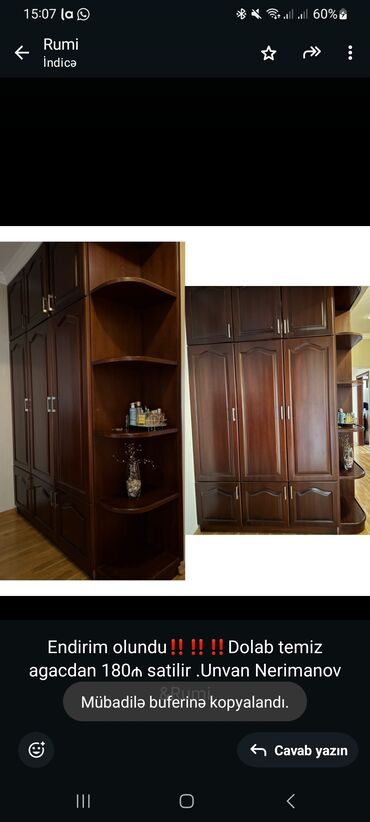 kunc dolab: Açılan, 5 qapı Künc dolab, Dəhliz dolabı