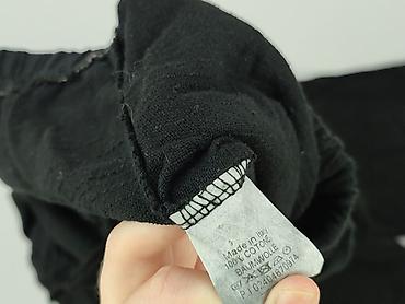 black squad oversized fit: Spodnie materiałowe damskie, rozmiar S — 4