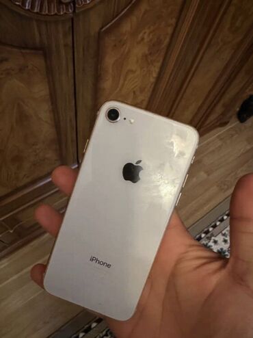ayfon xr: IPhone 8, 64 ГБ, Белый, Отпечаток пальца